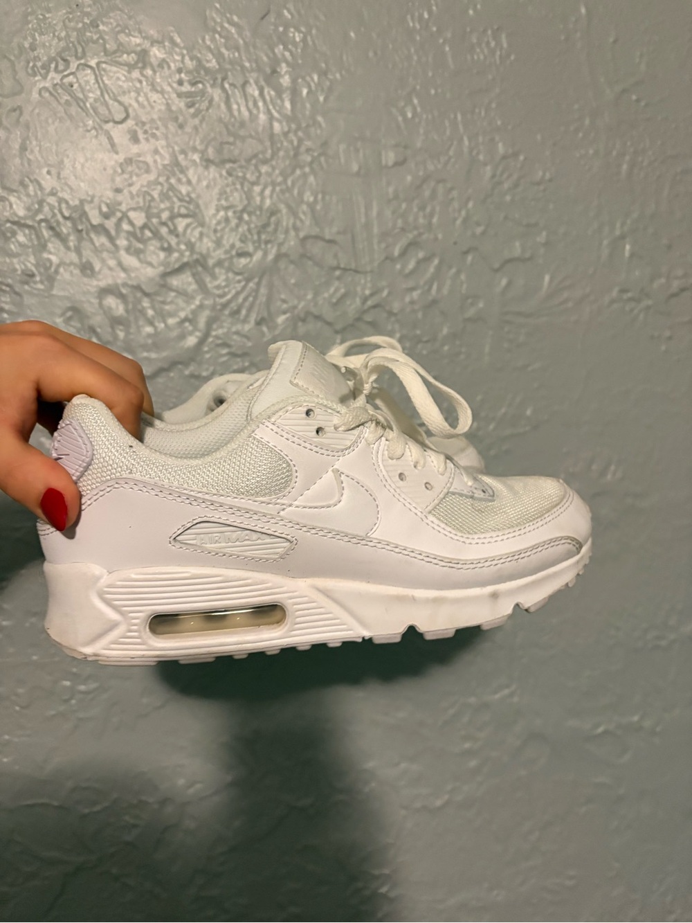 Nike White Air Max Low-Top Sneakers